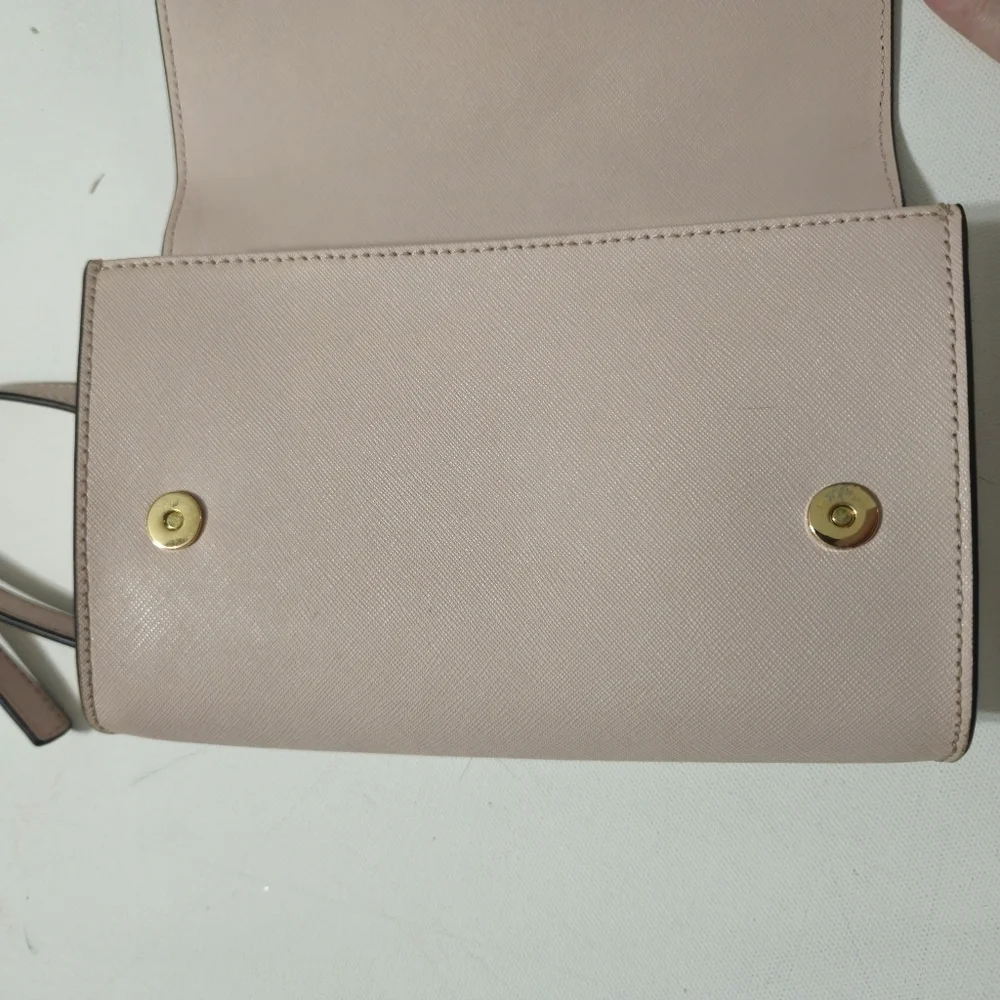 Michael Kors Blush Crossbody Bag with Gold Chain